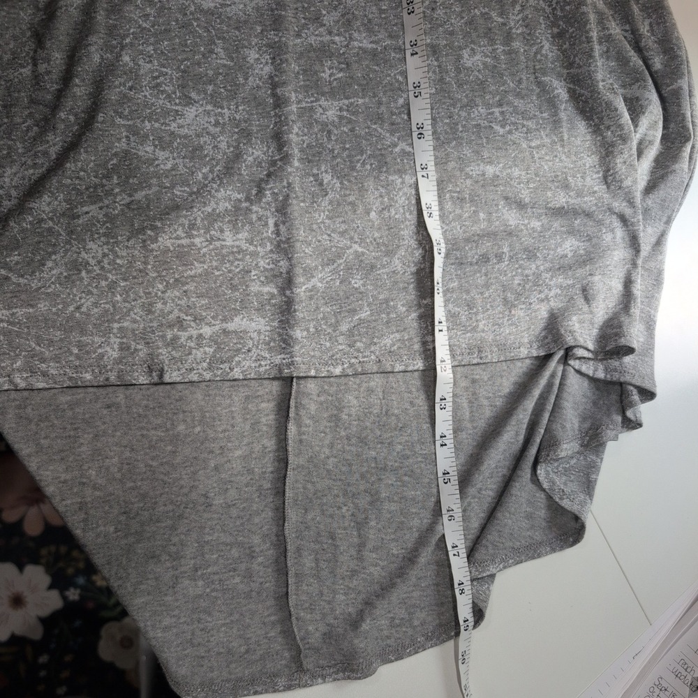Bryn Walker Womens XS Grey Viscose High Low Sleeveless Midi Dress Made in USA - Picture 9 of 10